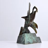 Richard Hunt Abstract Bronze Sculpture - Sold for $7,680 on 11-04-2023 (Lot 571).jpg